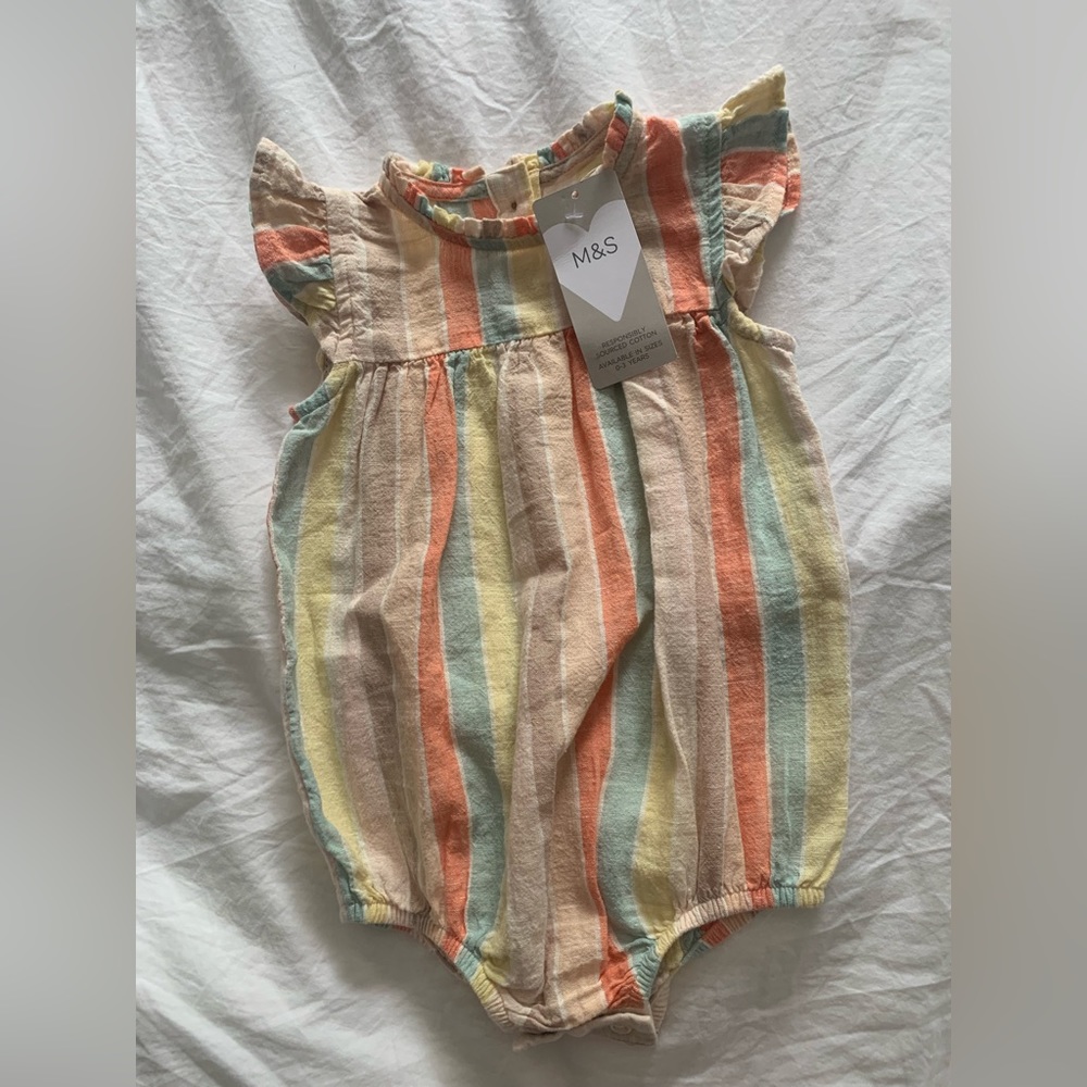 Brand new/ Baby girl romper!